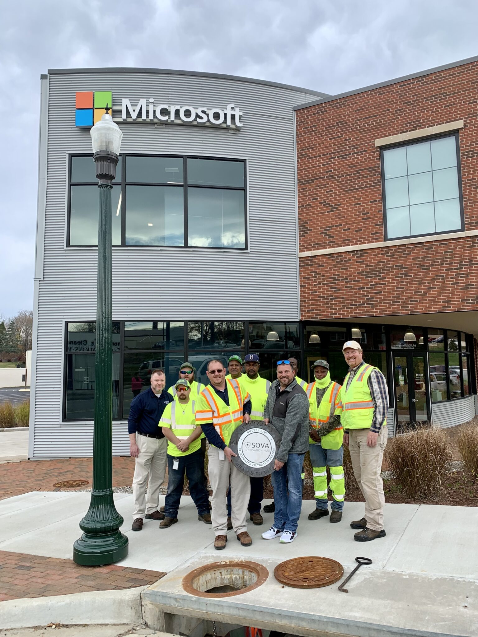 Microsoft grant provides stormwater filtration to South Boston, Boydton