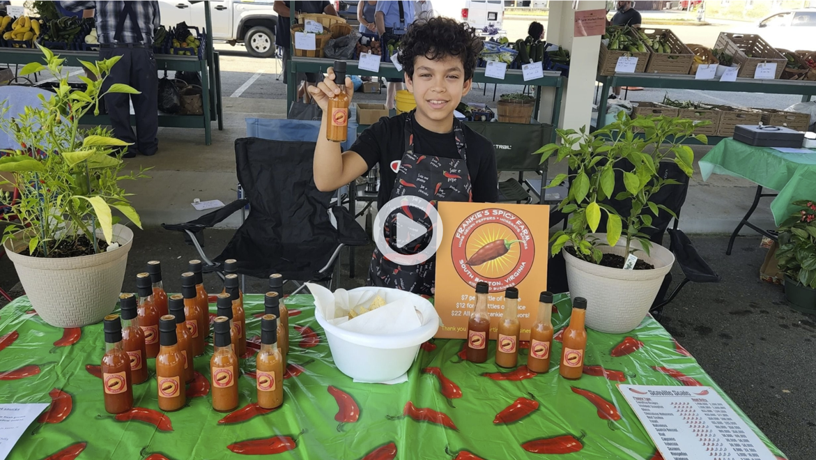 9-year-old creates homemade hot sauce business