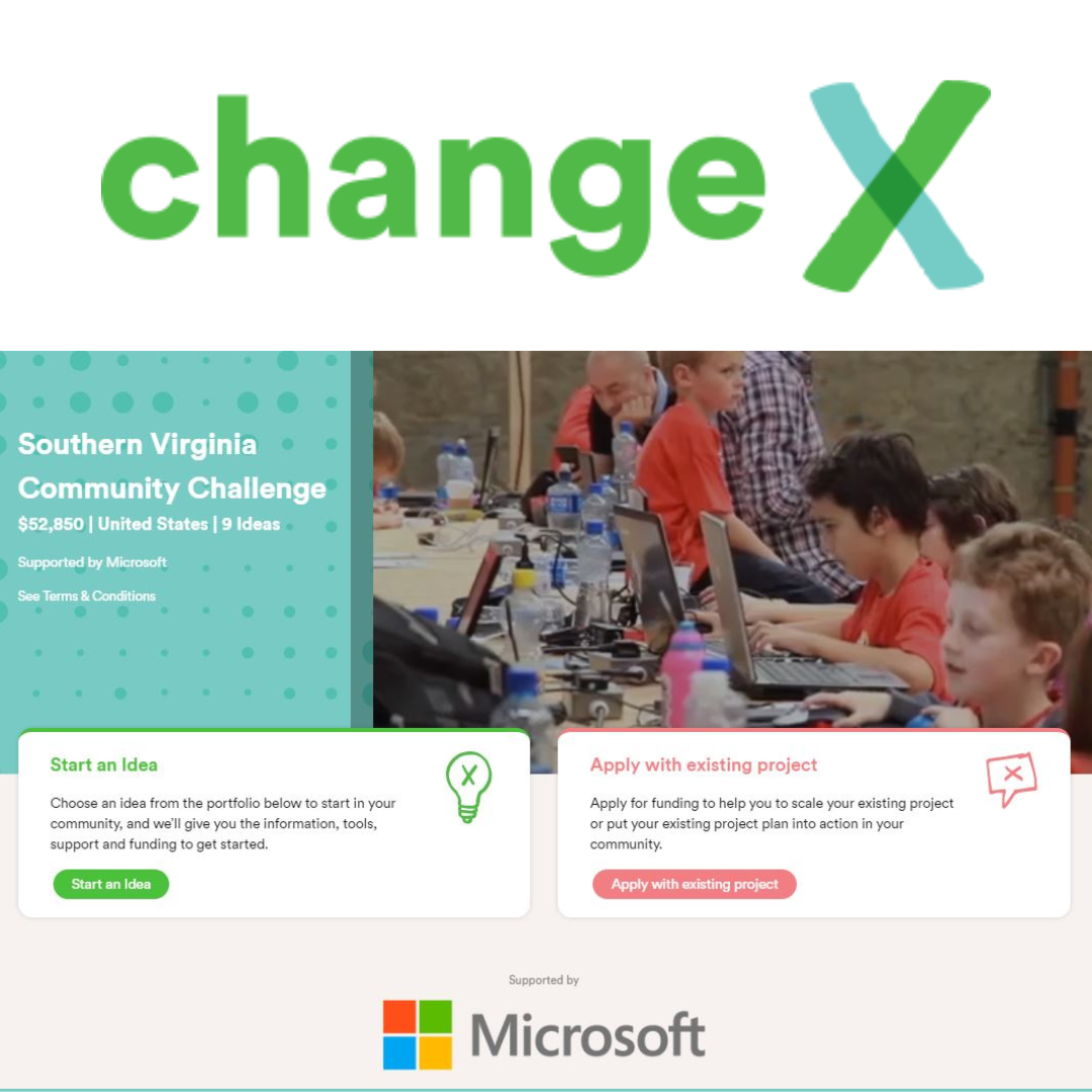 Community engagement platform ChangeX launches $50,000 fund to support local groups in Southern Virginia to start or expand impactful community projects